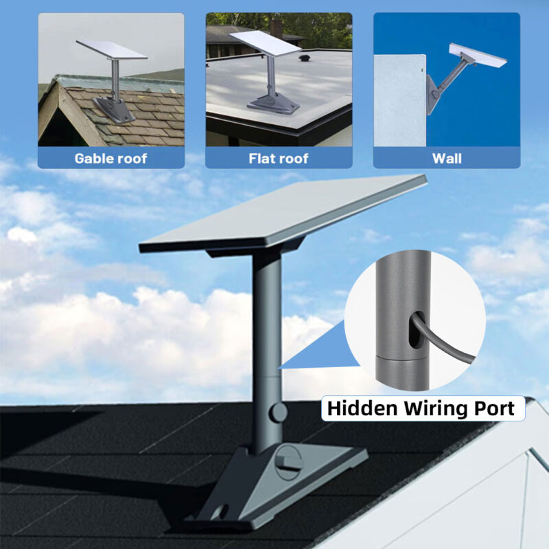 rooftop Starlink Mini Pivot Mount