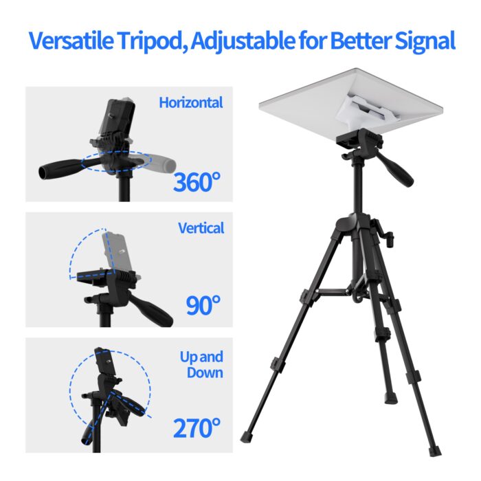 Stable satellite internet tripod