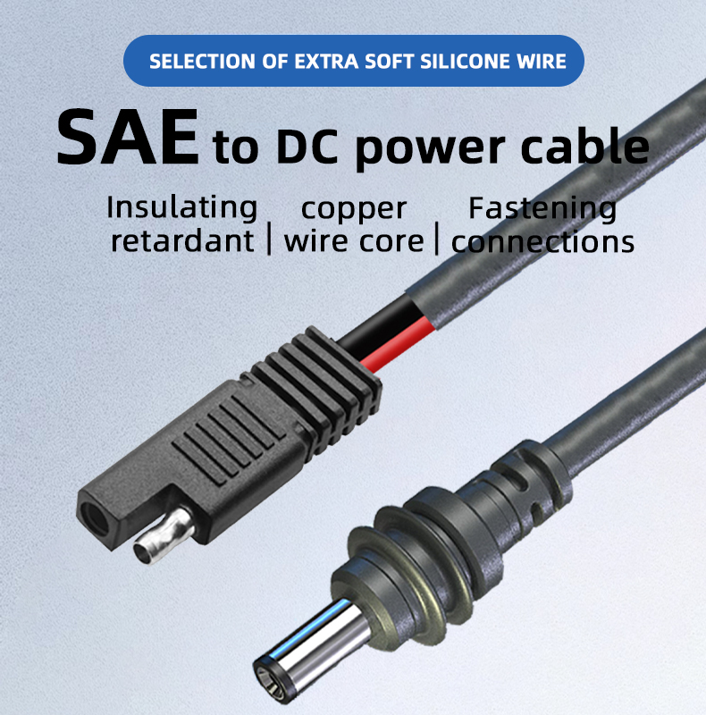 waterproof Starlink SAE to DC cable