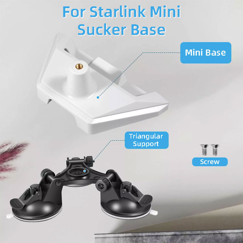 Starlink suction bracket