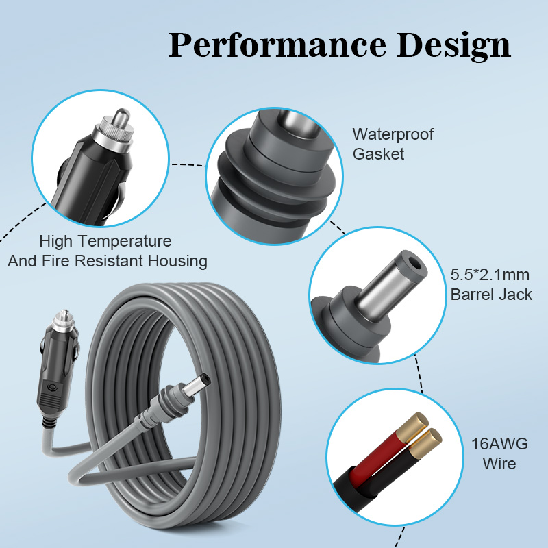 performance design Starlink Mini car adapter