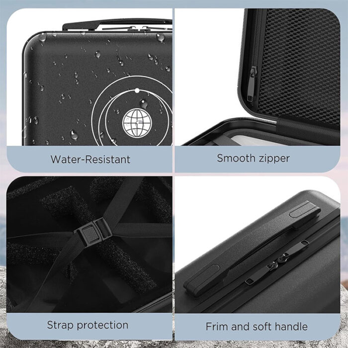 Waterproof Starlink Hard Shell Bag detail