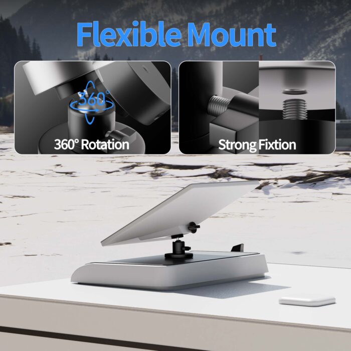 Starlink Mini adjustable magnetic roof mounts