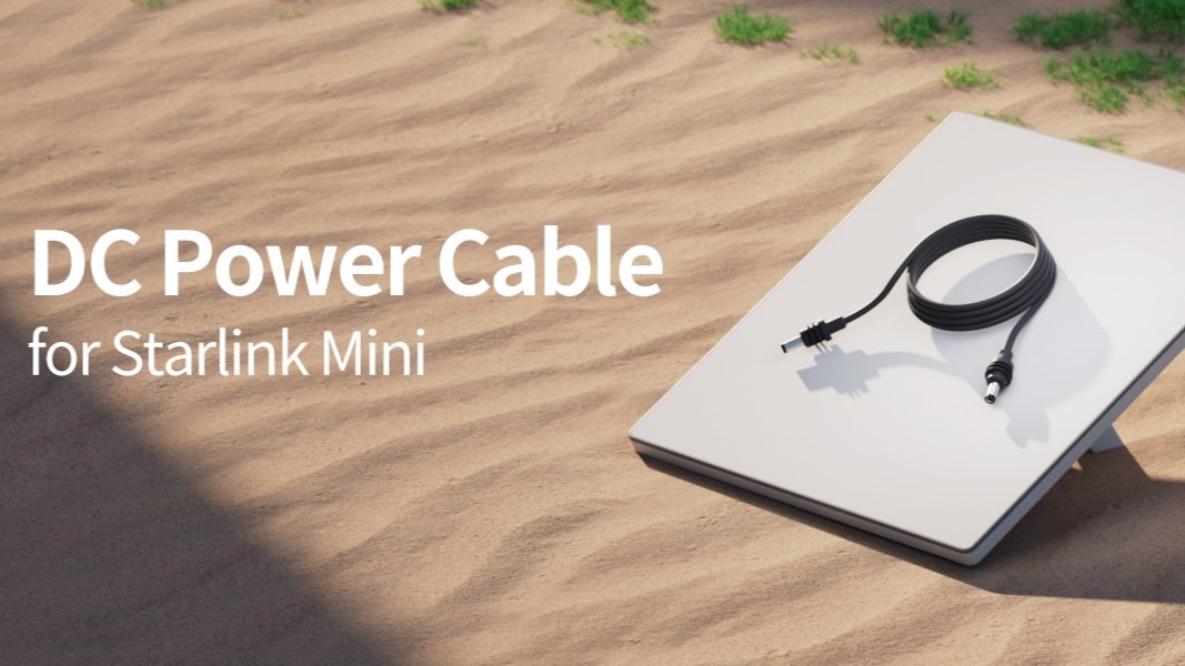 UV resistant Starlink Mini power cable