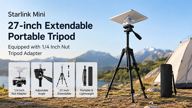 1/4 inch nut adapter tripod